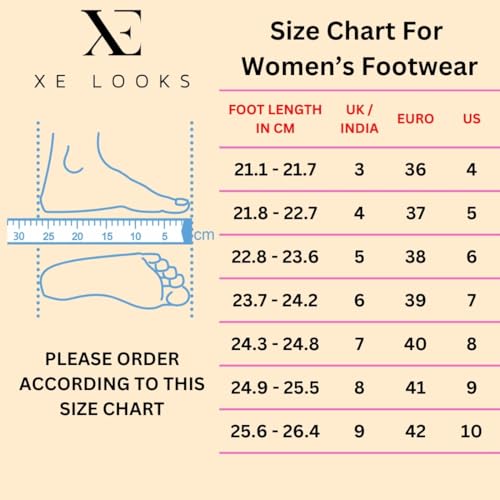 XE Looks Stylish Copper Women's Fashion Sandals | Faux Leather Comfortable and Trendy Slip On Heel | For Wedding Occasion 3 Inches Heel | For Women & Girls
