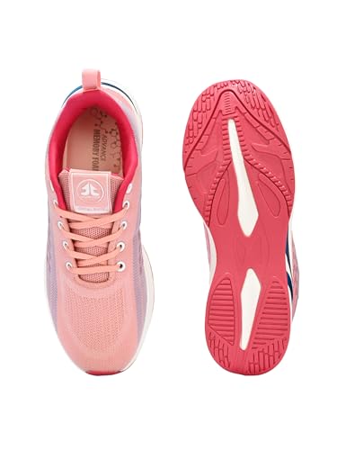 OFF LIMITS Women Running Shoes, Peach, 6 UK