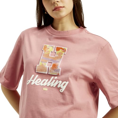 Levi's Women's Typographic Print Boxy T-Shirt