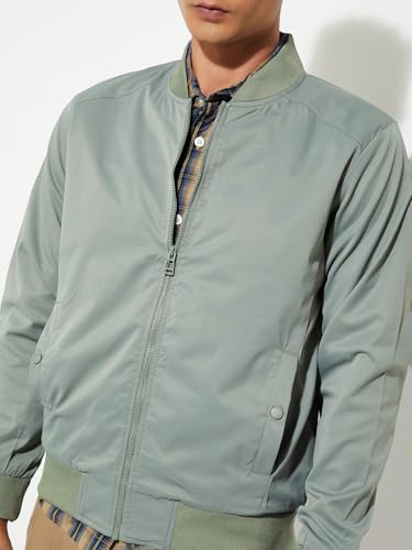 URB_N Men Solid Jacket
