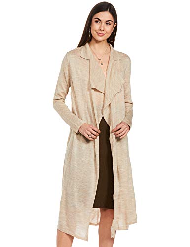 BIBA Women Solid Mix and Match(SWEATERS15133_Oatmeal_L-XL)