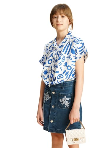 VERO MODA Girls Boxy White Shirt