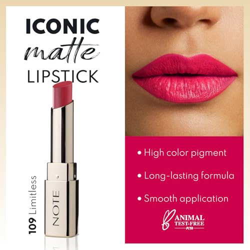 Note ICONIC MATTE LIPSTICK 109