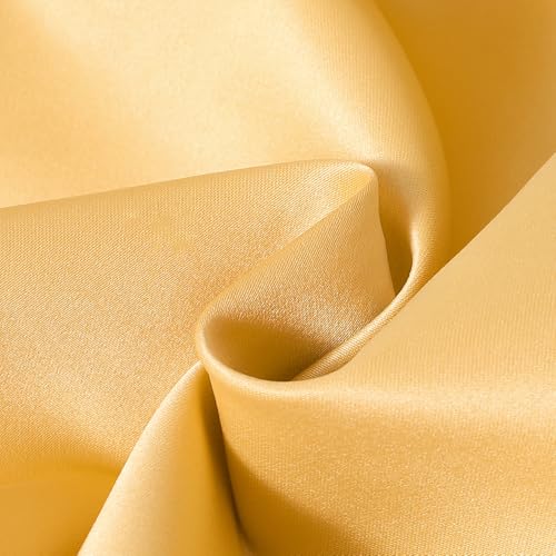 Hopscotch Girls Gold Short Sleeves Floral Textured Dress for Age (18-21 Months)