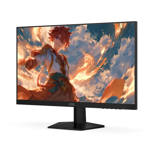 AOC Gaming Q27G41ZE QHD IPS Gaming Monitor 27" 2560x1440 240Hz 0.3ms, Game Console Ready, 3 Sides, Frameless, 1 HDMI 2.0, 1 Display Port, 3 Year Zero Glow Spot