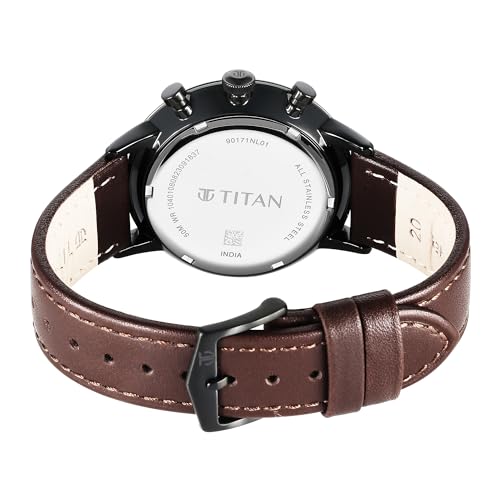 Titan Analog Black Dial Men's Casual Watch