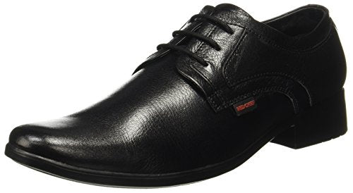 Red Chief Derby Lace Up | Men's Formal Shoes for Office | Black | PU Sole