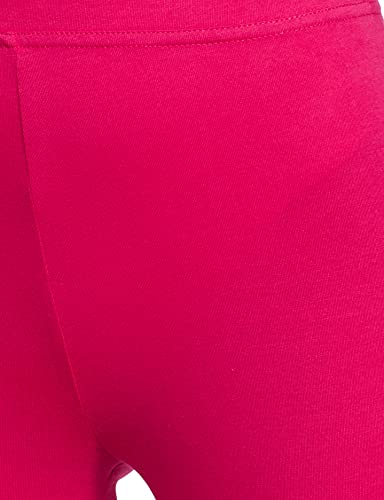 MAX Women's Regular Fit Cotton Leggings (NOOSAL21FUFUCHSIA_Fuchsia_XXL_Fuchsia_2XL)