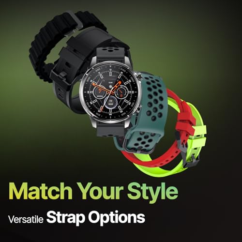 CULT Sprint Running smartwatch with Built-in Turbo Track GPS, Multi-GNSS, GLONASS, Galileo & Beidou, 1.43” AMOLED Display, Compass, Strava, Health Tracking, Bluetooth Calling