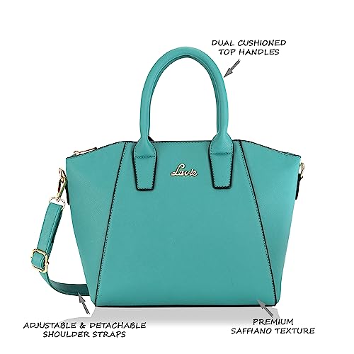 Lavie womens Pamukkale S Large Green Satchel