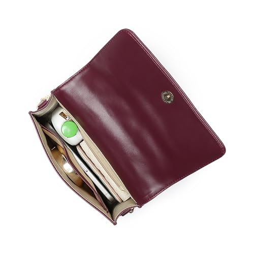 Fastrack Pop Sling | Faux-Leather Women’s Handbag | Hardware with Chain Strap, Magnetic Closure & Smart Organised Compartment