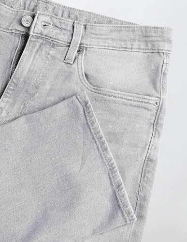 U.S. Polo Assn. Denim Co. Men's Relaxed Jeans (UDJEN2023_Mid Grey