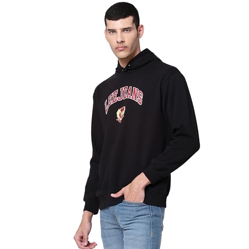 Lee Mens Black Graphic Sweatshirts