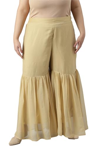 W Chiffon Strechable Sharara For Women | Chiffon Sharara For Women | W For Woman