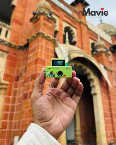 Mavie Rewind Mini Digital Camera | 1080P HD Pocket Digital Camera with Flip Screen | Compact Camera for Travel, Photography, Vlogging & Aesthetic Content