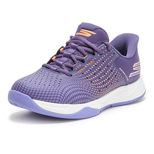 Womens Viper Court Reload Purple Slip-ins Sneaker,UK 4(US 7)