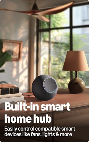 Amazon Echo Studio (newest model), Alexa speaker with immersive spatial audio and Dolby Atmos, hands-free smart home management, Bluetooth, Graphite