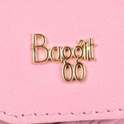 Baggit Women Pink Sling Bag XXS Size | Ladies Stylish Casual Cross Body Purse Handbag