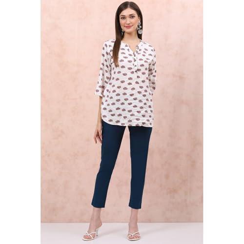 Rangriti Women's Slim Pants (RMMCORE5005AW22CBLU_Cobalt Blue