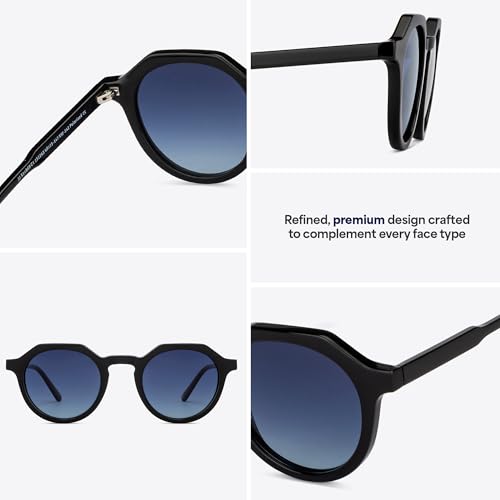 John Jacobs Full Rim Square Sunglasses | Polarized and 100% UV Protected | For Men & Women | X-Large | JJ S14668 Green - Pack of 1