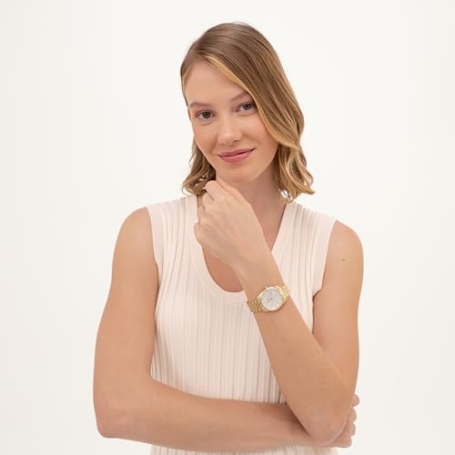 Boss Graceful Precious Qtz Basic Silver White Round Dial Women's Watch- 1502810