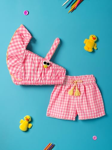 Nauti nati Girls' Top and Shorts Combo Set