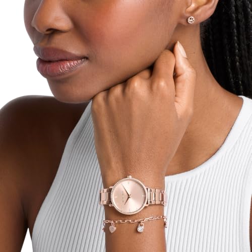 Michael Kors Pyper Rose Gold Quartz Stainless Steel Watch MK7645SET