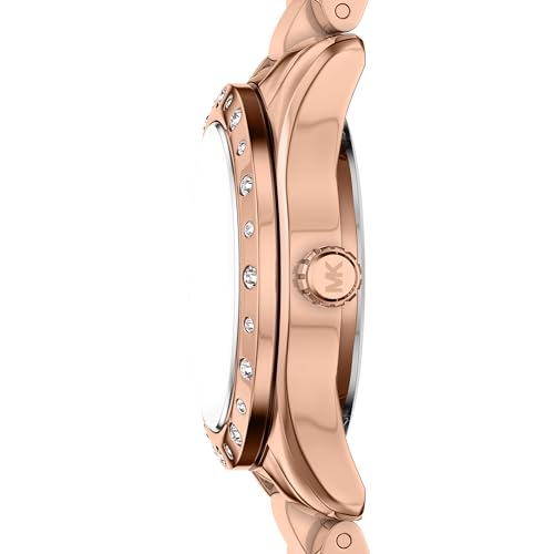 Michael Kors Lexington Rose Gold Quartz Stainless Steel Watch MK4994SET