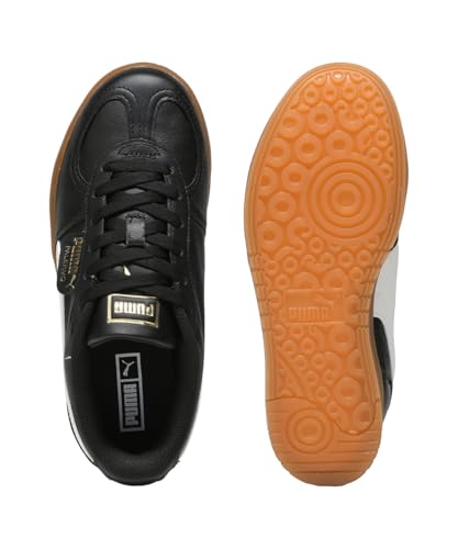 PUMA , Women, Palermo Elevata Lth Wns, Black-Gum, Sneaker, 3UK, (40046101)