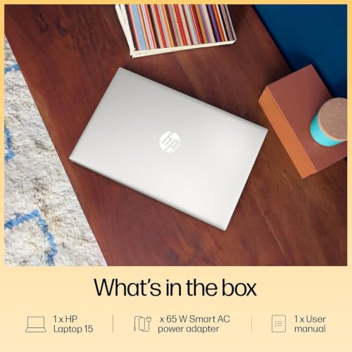 HP 15 Laptop, AMD Ryzen 7 7730U (16GB DDR4,512GB SSD) Anti-Glare, Micro-Edge,15.6''/39.6cm, FHD, Win11, M365 Basic(1yr),Office Home24,Silver,1.59kg,FHD Camera w/Privacy Shutter, Backlit KB, fc0761AU