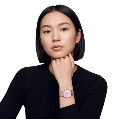 Daniel Wellington Round 32mm Pink Dial Analog Women Watch - DW0DL3301