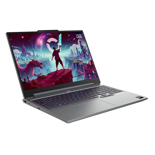 Lenovo LOQ - 2026 - Gaming Laptop - NVIDIA GeForce RTX 5060-15.3" WUXGA IPS Display - 165Hz Refresh Rate - Ryzen 7 250-16GB Memory - 1TB Storage - Luna Grey