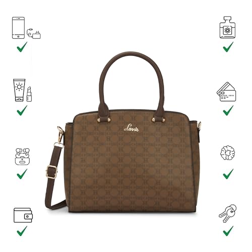 Lavie Women's Ushawu Satchel Bag | Satchel Handbag for Work | Ladies Purse | Stylish Shoulder Bag | Gift for Women