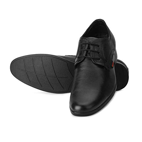 Red Chief Derby Lace Up | Men's Formal Shoes for Office | Black | PU Sole