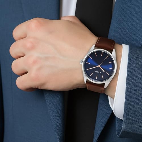 Titan Analog Watch for Men -1866SL01/NP1866SL01