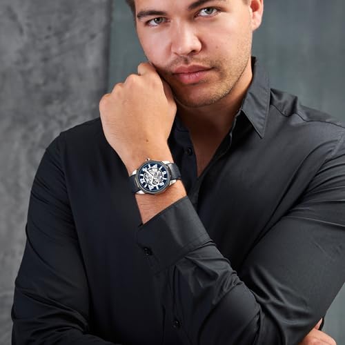 Cerruti Automatic Molveno Watch, blue, 45.5