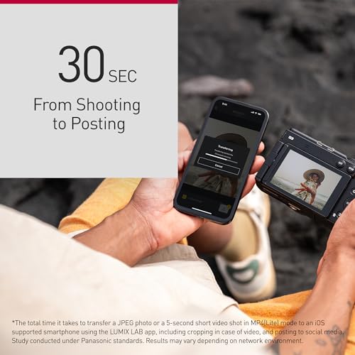 Panasonic LUMIX S9 Full-Frame Mirrorless Camera with S 18-40mm F4.5-6.3 Lens, Compact, Lightweight Body, Perfect for Social Media and Travel, DC-S9NA