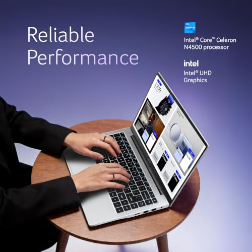 Acer Aspire One, Intel Core Celeron N4500, 8GB LPDDR4 RAM/ 512GB SSD, 14.0"/35.56cm WXGA Display, Intel UHD Graphics, Win 11 Home, Pure Silver, 1.3 Kg, A114-45, Thin and Light Laptop