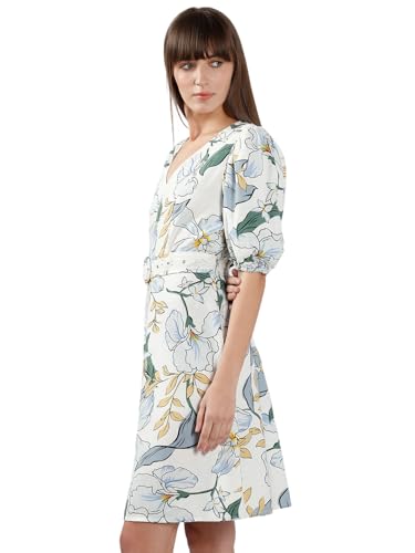 VERO MODA Women A-Line White Dress