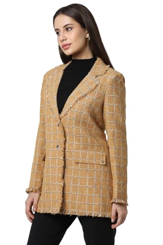 Van Heusen Women's A-Line Coat (VWJKURGFN50798_Orange