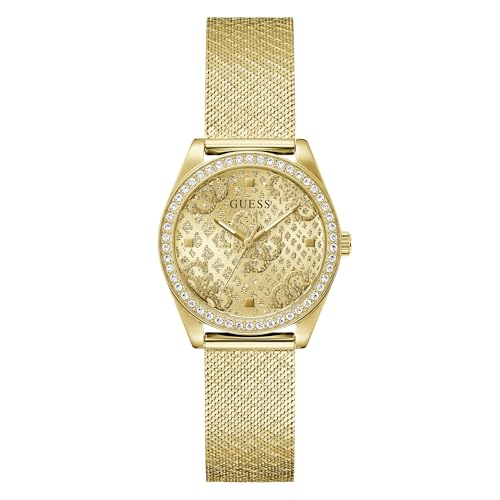 GUESS Analog Gold Dial Women's Watch-GW0748L2