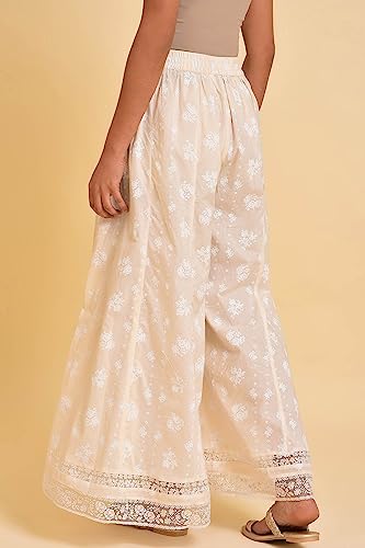 W Pure Cotton Strechable Divided Skirts for Women | Pure Cotton Divided Skirts for Women | Culottes for Women | W for Woman