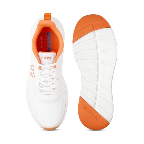U.S. Polo Assn. TANOLE 3.0 Mens Off White Sneakers -(UK7)(US8)(2FD24110A01)