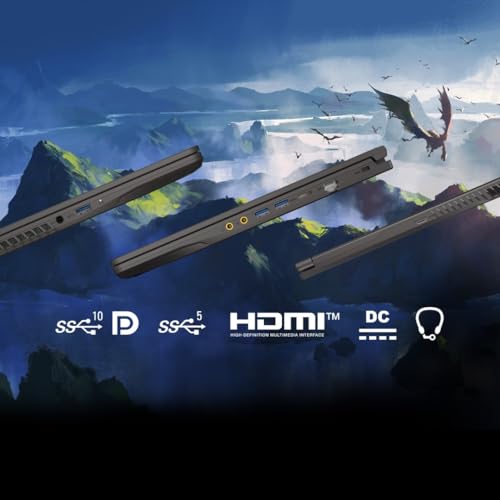 MSI Thin A15, AMD 7th Gen. Ryzen 5 7535HS, 40CM FHD 144Hz Gaming Laptop (16GB/512GB NVMe SSD/Windows 11 Home/NVIDIA GeForce RTX 2050, GDDR6 4GB/Cosmos Gray/1.8Kg) B7UCX-105IN