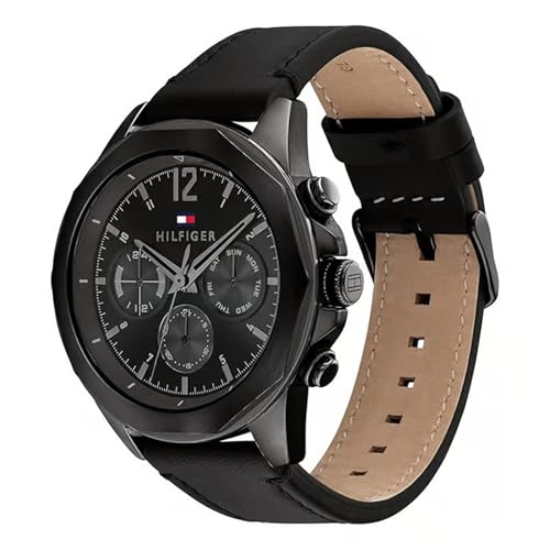 Tommy Hilfiger Black Dial Analog Watch for Men