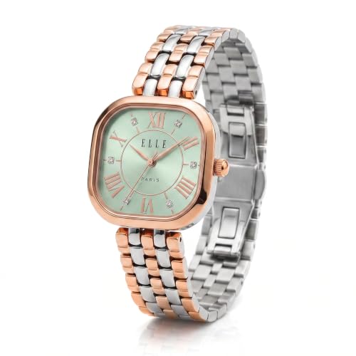 ELLE Women's Watch Cherie Mint Green Square Dial EL-CH-MNT