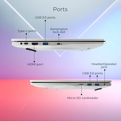 acer Aspire 3, Intel Core Celeron N4500, 12GB LPDDR4X RAM, 256GB SSD, HD, 15.6"/39.62cm, Windows 11 Home, Pure Silver, 1.5KG, A325-45, Thin and Light Laptop