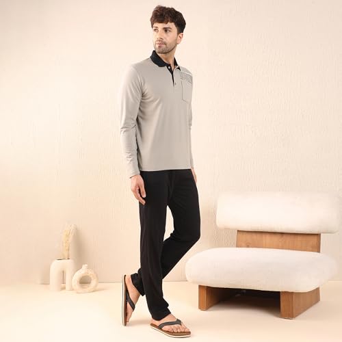 Sweet Dreams Men Solid Pyjama Set