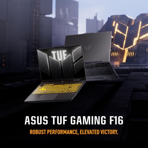 ASUS TUF F16 (2026),Intel Core 5 205H (Series 2),RTX 3050-6GB,16GB RAM (Upgradeable),512GB SSD,FHD+,16"(40 cm),Win 11,M365 Basic(1Y),Office 2024,Mecha Gray,2.2 Kg,FX607VJR-TU325WS,Gaming Laptop
