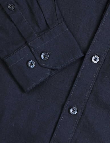 Arrow Sports Men's Regular Fit Shirt (ASAJSH1483_Navy